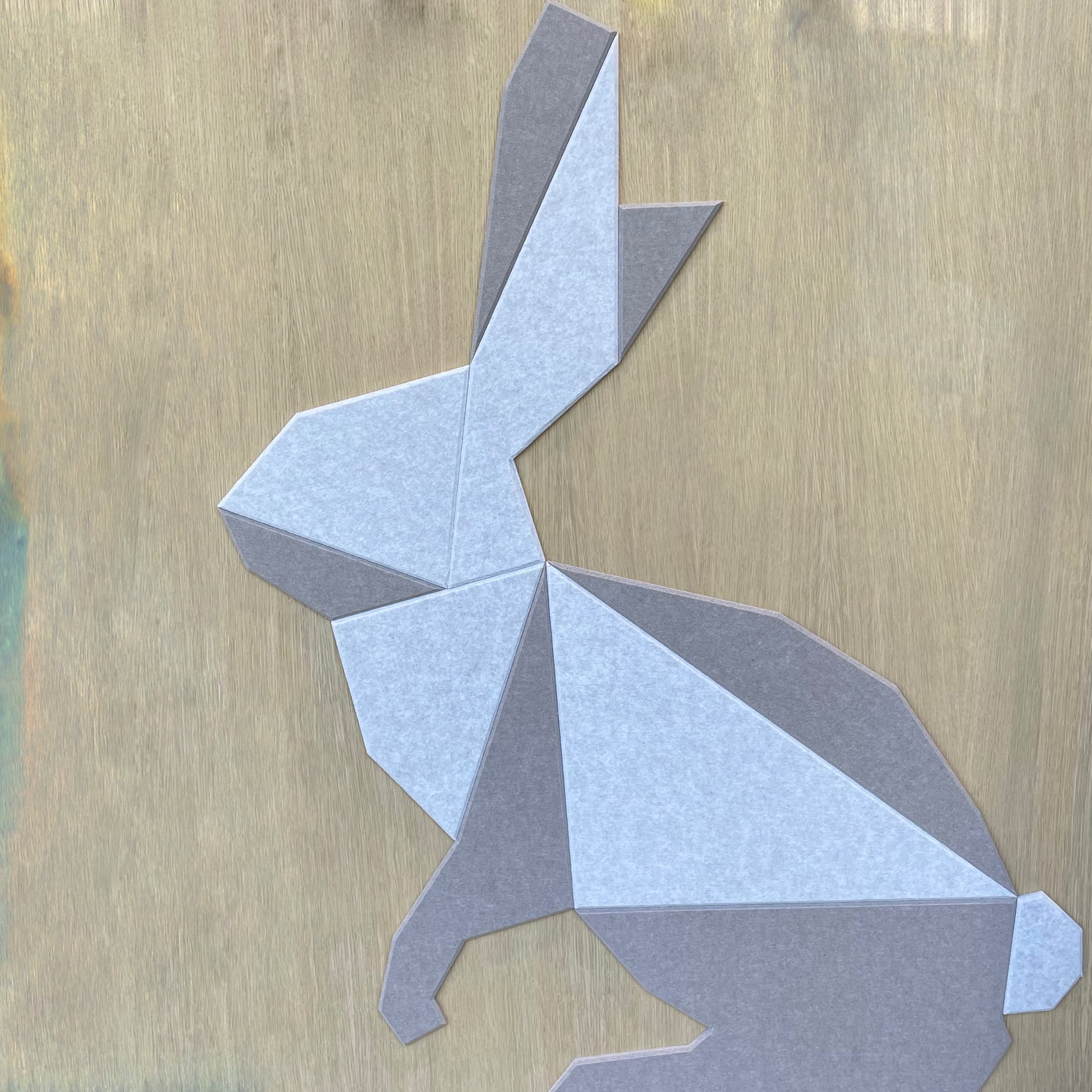 Kids Place Bunny | Kinderkamer | Geluidsabsorberend PET-vilt wandbekleding