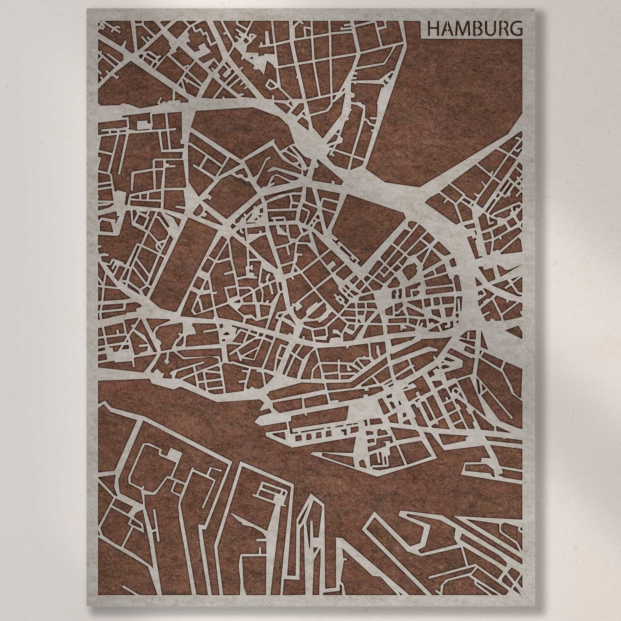 City Map Hamburg