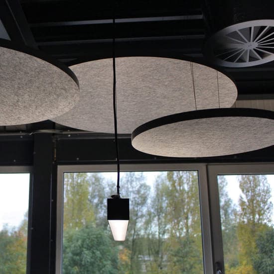EASYfelt PET-vilt akoestisch Plafondeiland Circle